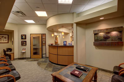 waiting room at Sonoran Vista Dentistry